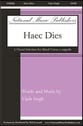 Haec Dies SATB choral sheet music cover